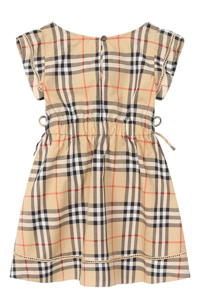 Хлопковое платье BURBERRY, арт. 8121301_001, фото 2