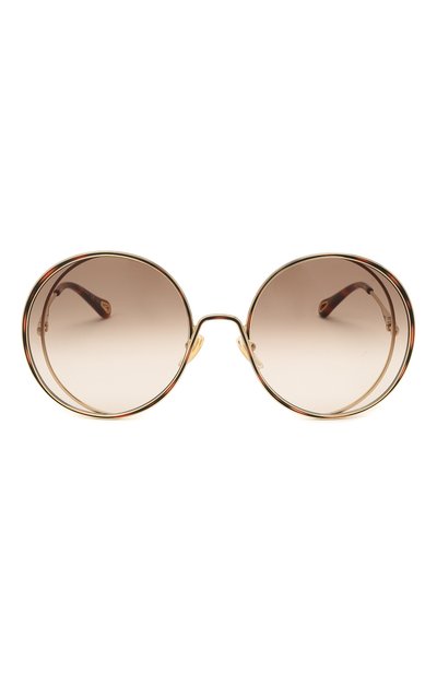 Солнцезащитные очки CHLOÉ коричневого цвета по цене 43700 руб., арт. CH0037S 001, фото 3 Солнцезащитные очки CHLOÉ, арт. CH0037S 001, фото 3