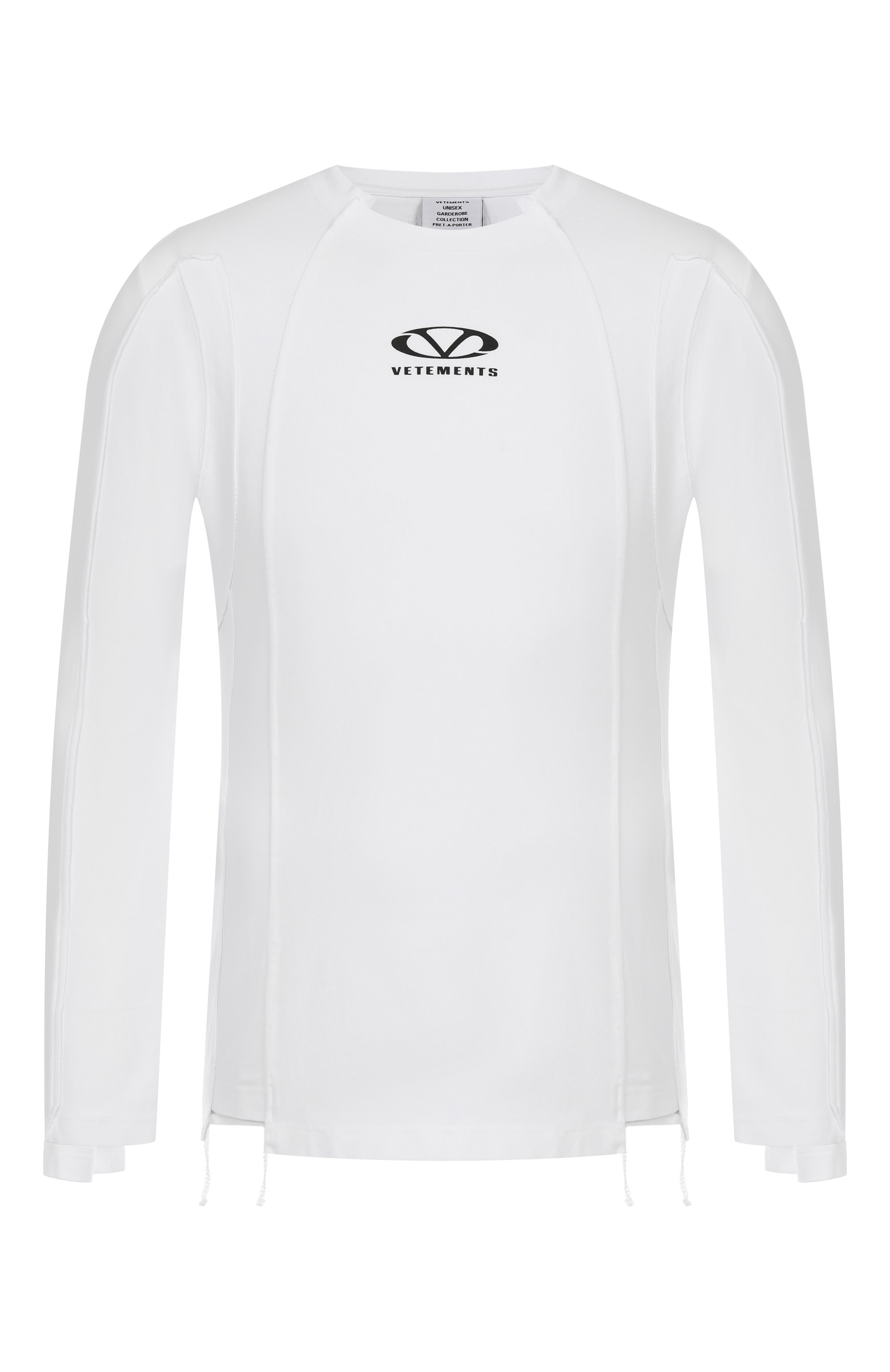 Хлопковый лонгслив VETEMENTS, арт. UA66LS600W/1200 STRETCH JERSEY, фото 1