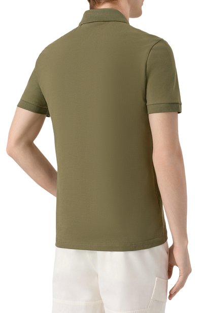 Хлопковое поло BOSS ORANGE, арт. 50507803, фото 4