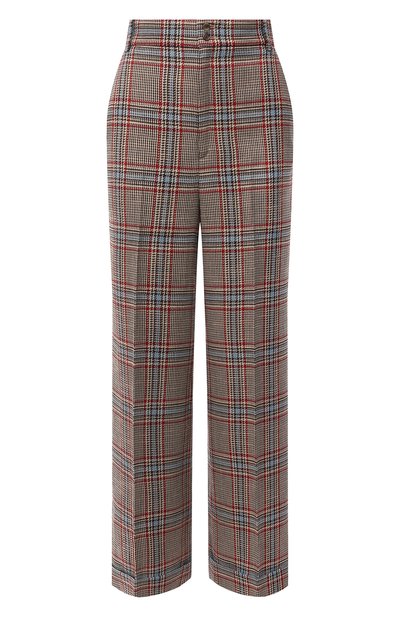 Женские брюки из шерсти и хлопка GUCCI, арт. 652124/ZAGL2