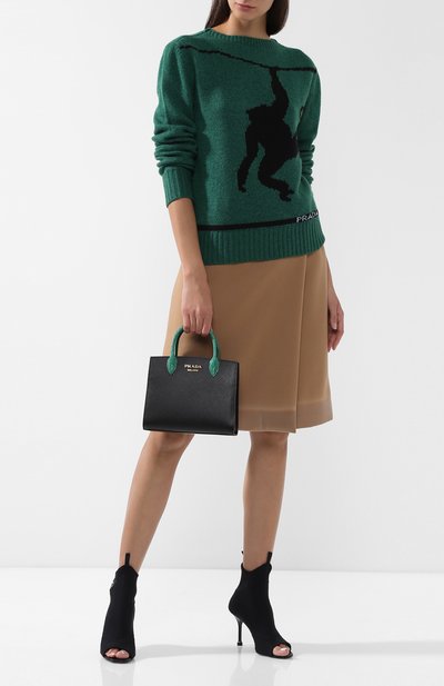 Сумка-тоут bibliothèque PRADA, арт. 1BA204-2EVL-F0V73-OOF, фото 2