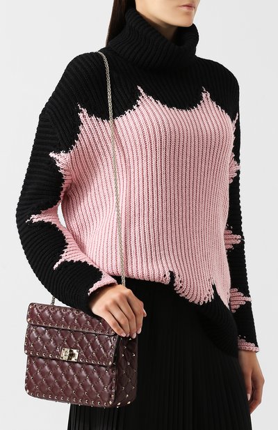 Сумка rockstud spike medium VALENTINO, арт. QW2B0122/NAP, фото 5