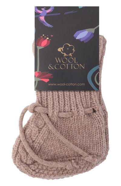 Кашемировые пинетки WOOL AND COTTON, арт. KMLPA-890