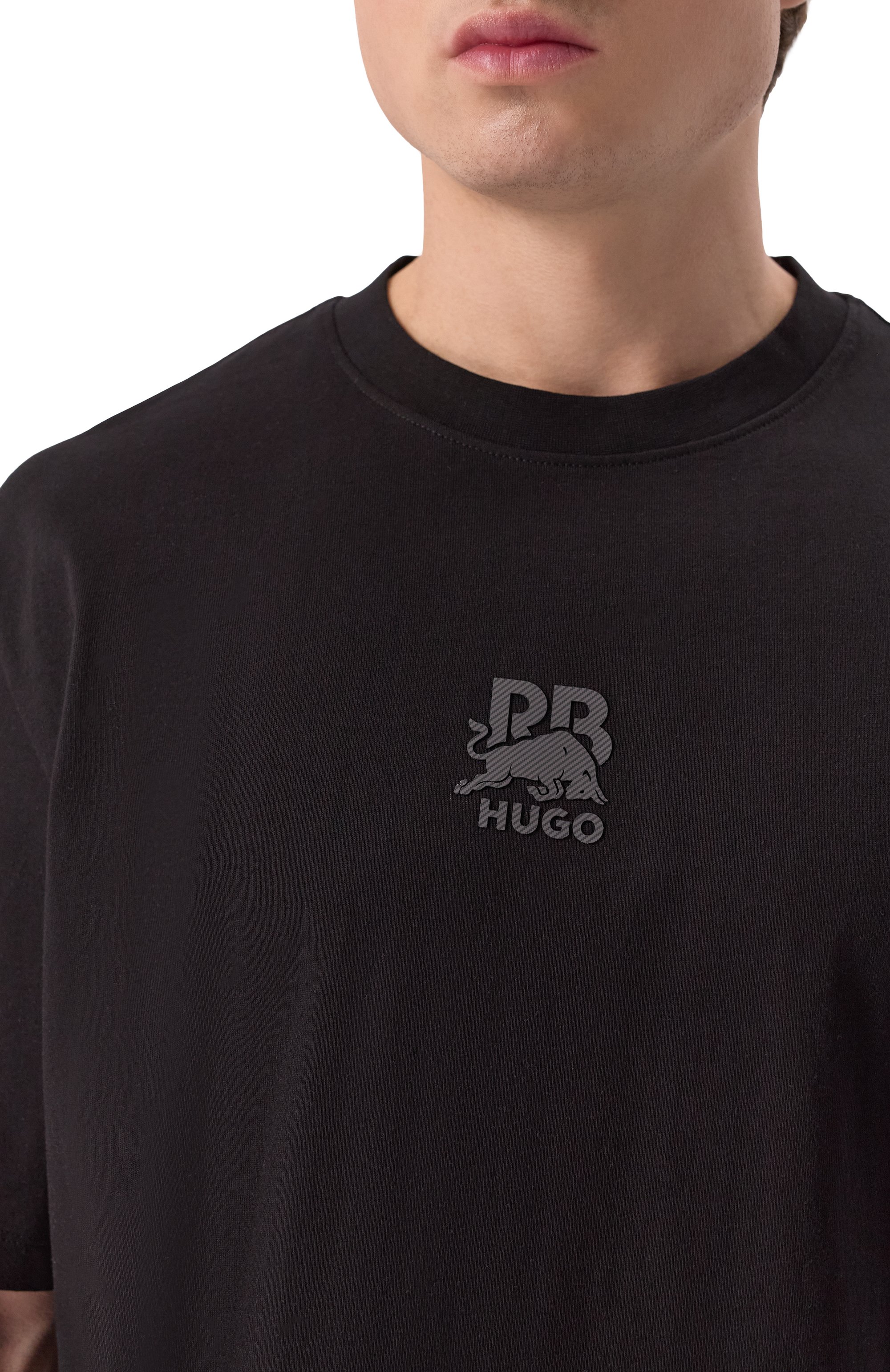 Хлопковая футболка hugo x rb HUGO, арт. 50542766, фото 5