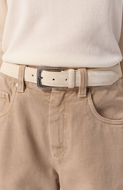 Замшевый ремень BRUNELLO CUCINELLI, арт. M0DELC33G, фото 2