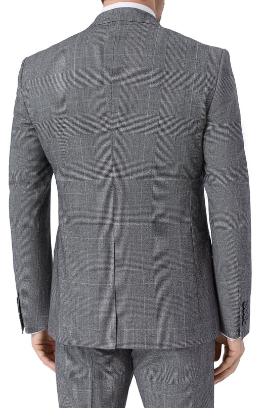 Шерстяной костюм-тройка Dolce & Gabbana GK02XT/FQBBQ Серый  GK02XT/FQBBQ Фото 3