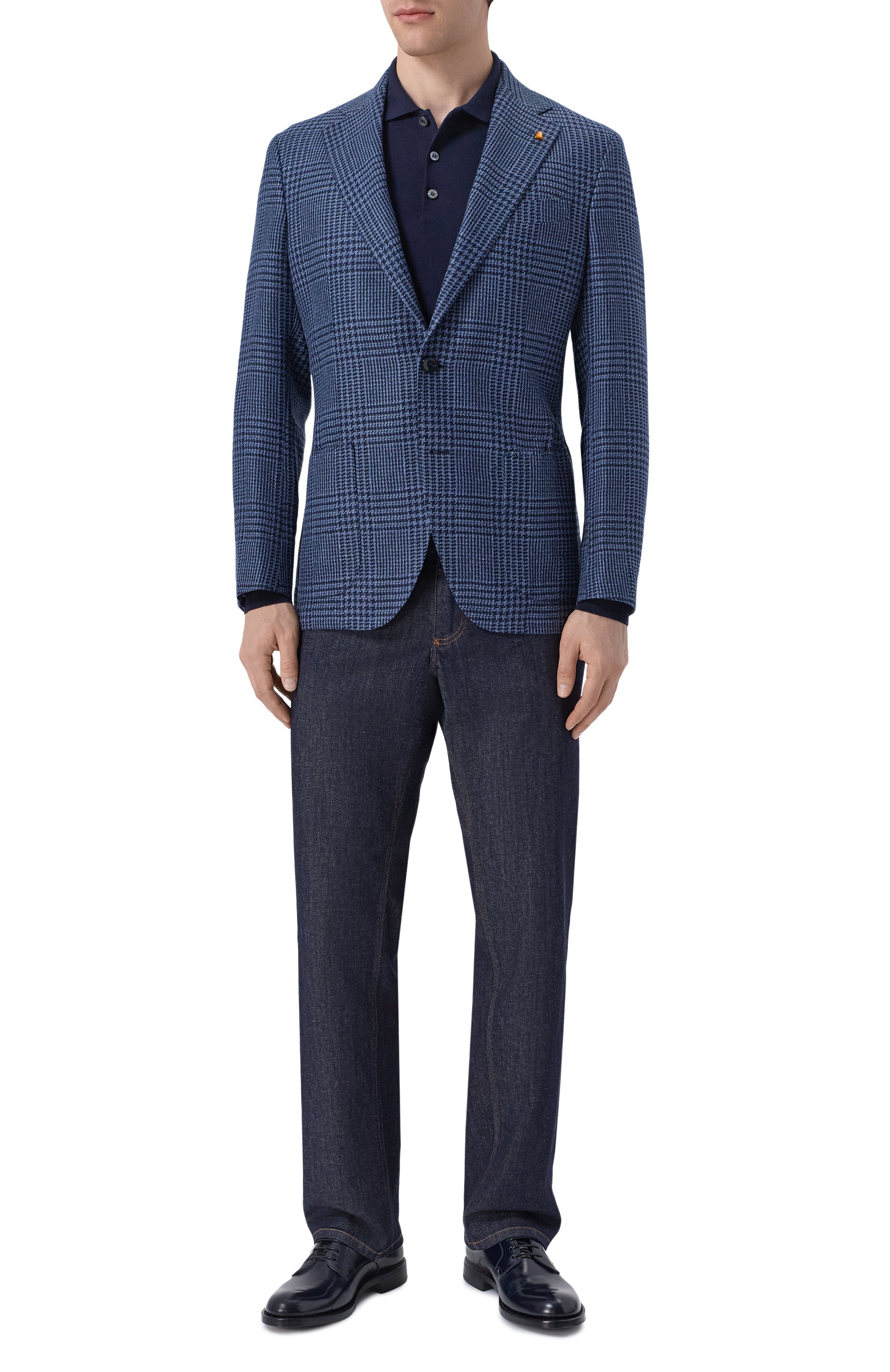 Пиджак из шерсти и шелка SARTORIA LATORRE, арт. EF74/QJ0824, фото 2