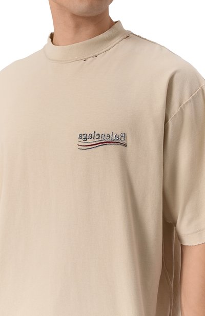 Хлопковая футболка BALENCIAGA, арт. 830247/TSVF3, фото 5