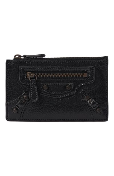 Женский кожаный футляр для кредитных карт BALENCIAGA, арт. 810607/2ABFY