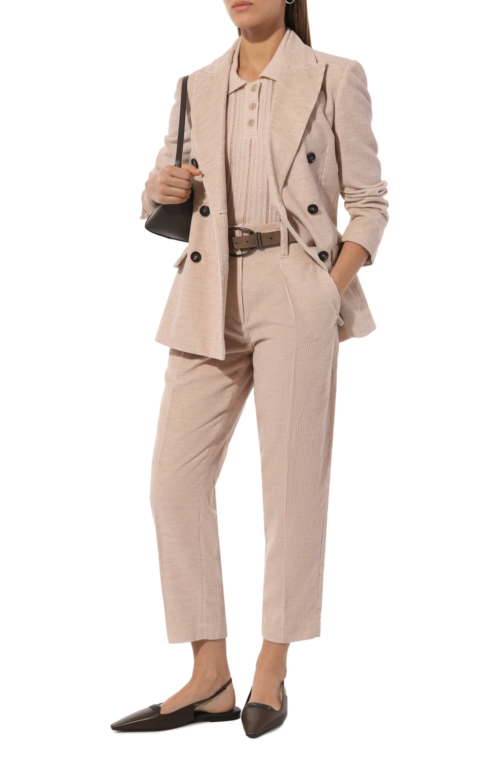 Поло из шерсти и шелка KITON, арт. D5871032954, фото 2