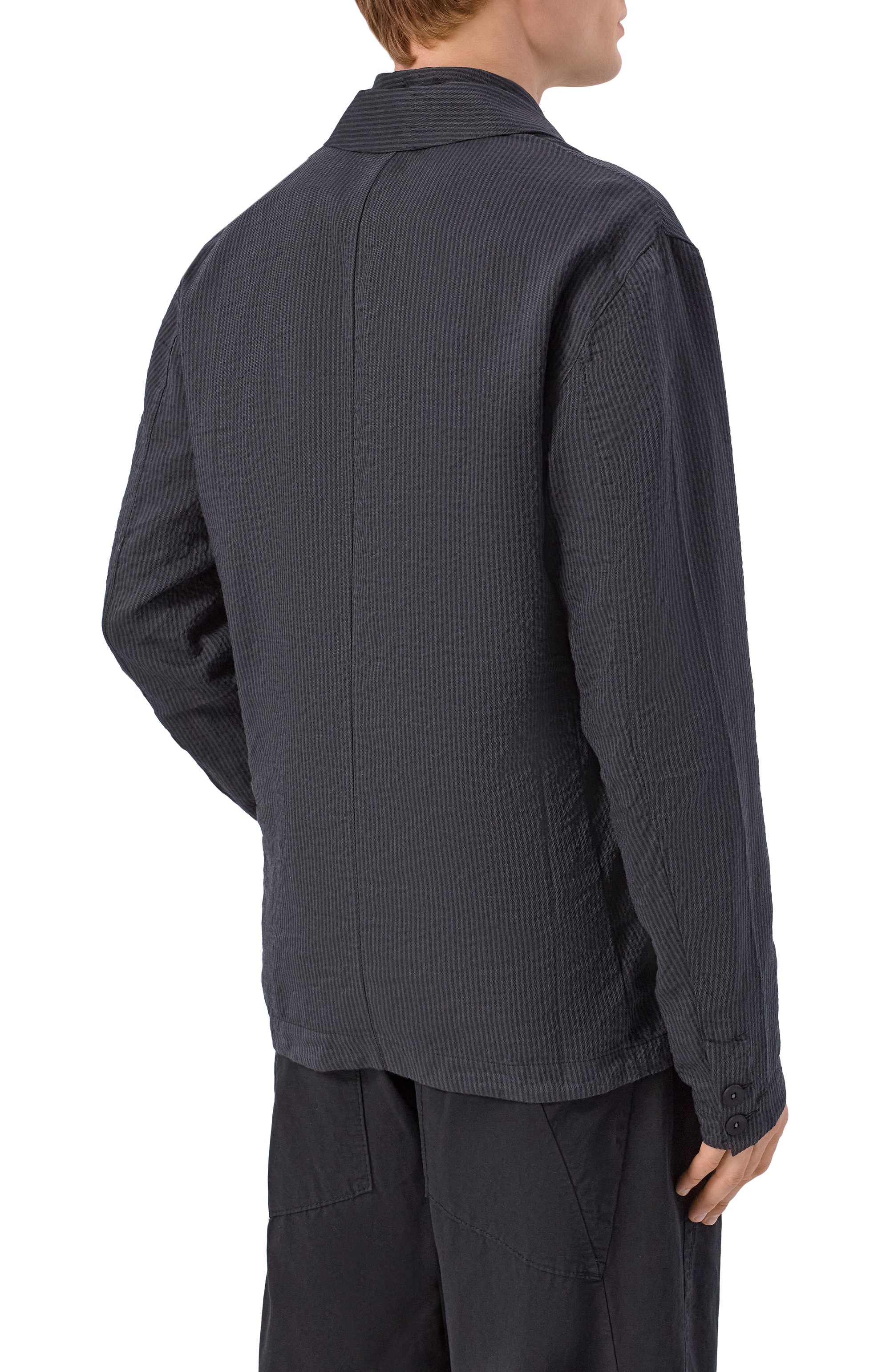 Пиджак из хлопка и льна TRANSIT, арт. CFUTRCW322, фото 4