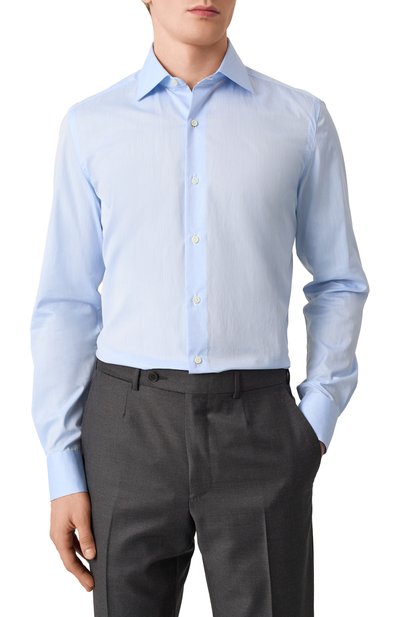 Хлопковая сорочка LUIGI BORRELLI, арт. PS30057, фото 3