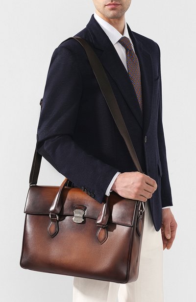 Кожаный портфель BERLUTI, арт. M124251, фото 5