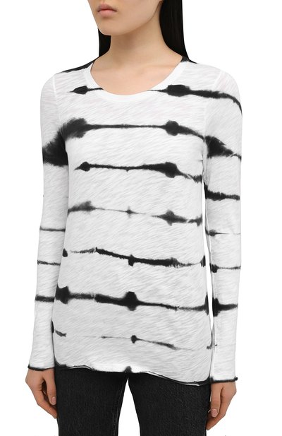 Хлопковый лонгслив ATM ANTHONY THOMAS MELILLO, арт. AW1047-FK30, фото 3