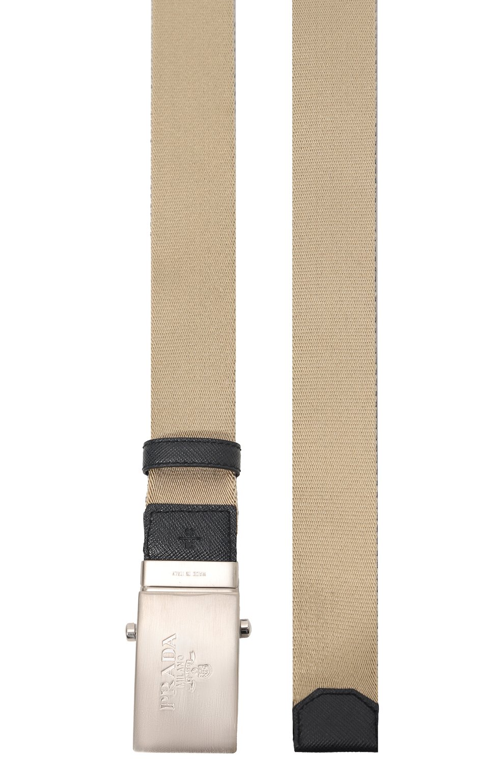 Ремень PRADA бежевого цвета по цене 52000 руб., арт. 2CN012-2DAI-F0GBW, фото 3 Ремень PRADA, арт. 2CN012-2DAI-F0GBW, фото 3
