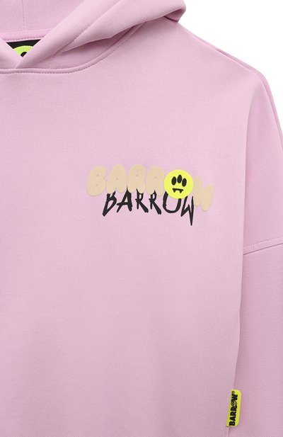 Хлопковое худи BARROW, арт. F4BKJGHS143, фото 3