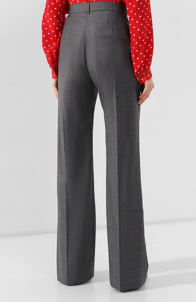 Брюки из смеси шерсти и шелка BALENCIAGA, арт. 583798/TFT05, фото 4
