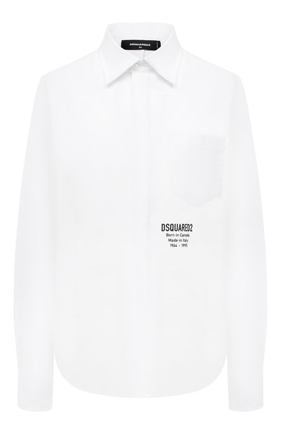 Женская хлопковая рубашка DSQUARED2, арт. S75DL0733/S36275