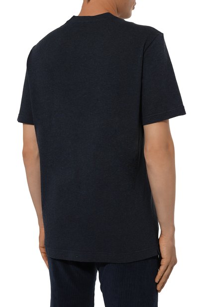 Футболка из хлопка и кашемира CAPOBIANCO, арт. 17M660.WS00., фото 4