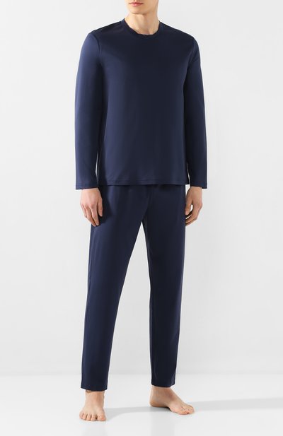 Хлопковая пижама ZEGNA, арт. N6H010970, фото 1