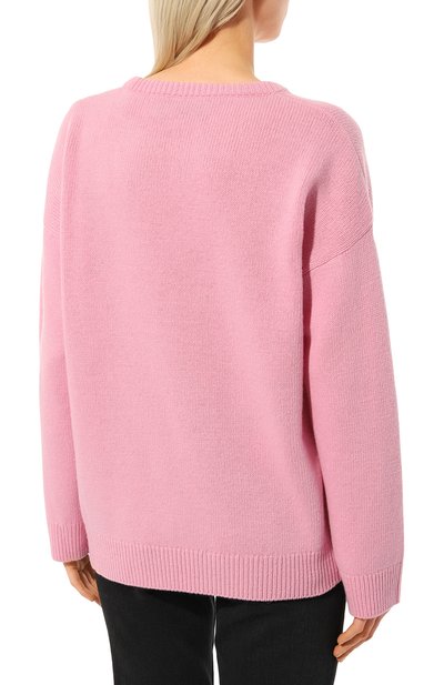 Шерстяной свитер disney x gucci GUCCI розового цвета по цене 187200 руб., арт. 606201 XKA7O, фото 4 Шерстяной свитер disney x gucci GUCCI, арт. 606201 XKA7O, фото 4