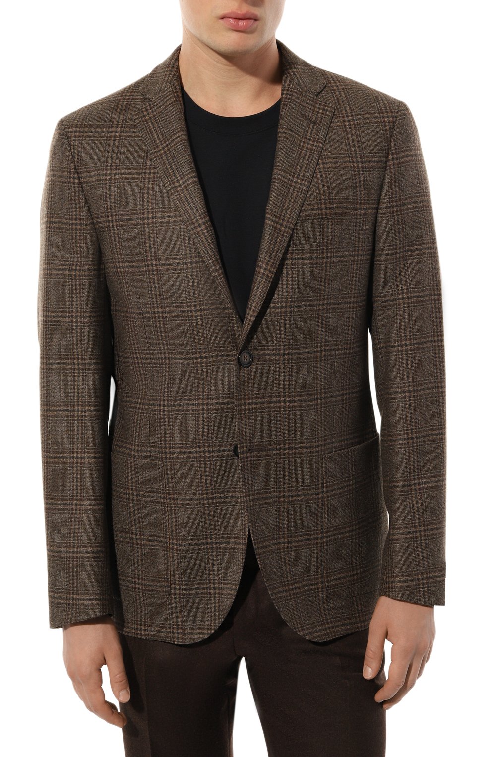 Шерстяной пиджак CORNELIANI, арт. 926002-3816301, фото 3