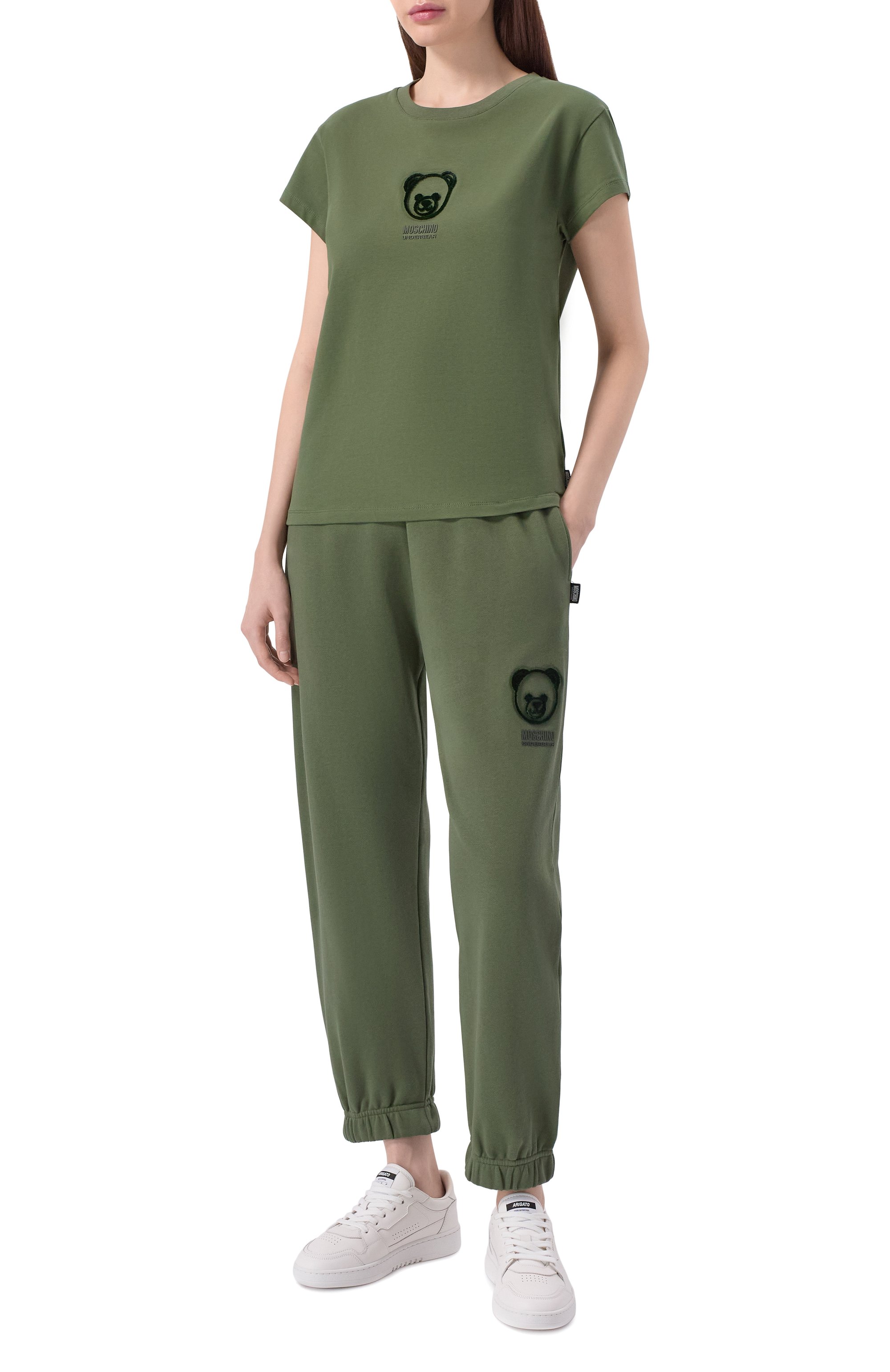 Хлопковая футболка MOSCHINO, арт. A0705/4410, фото 2