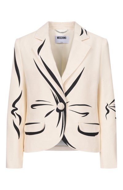 Женский хлопковый жакет MOSCHINO, арт. A0501/0422