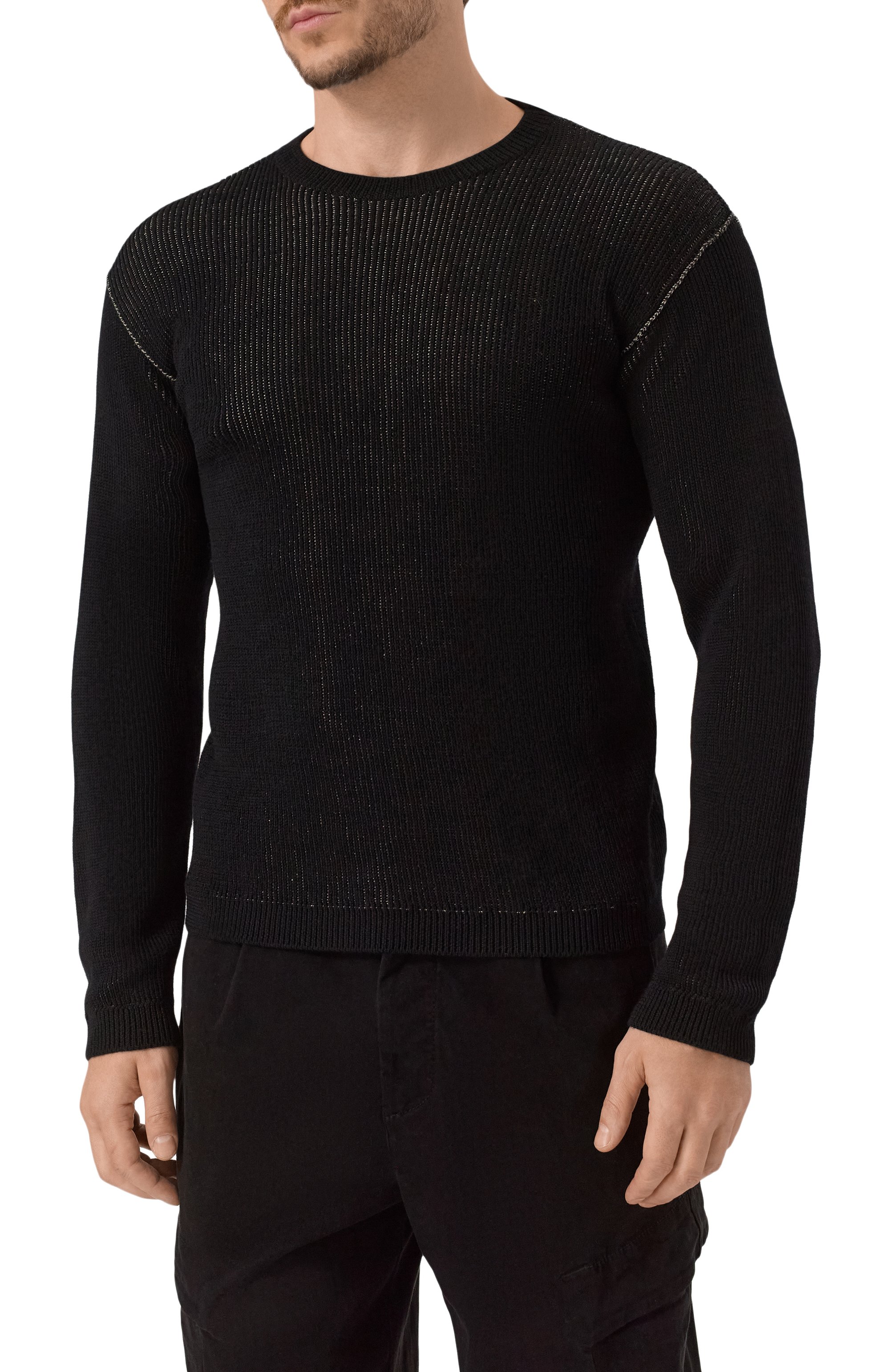 Джемпер из шерсти и льна TRANSIT, арт. CFUTRB15500, фото 3