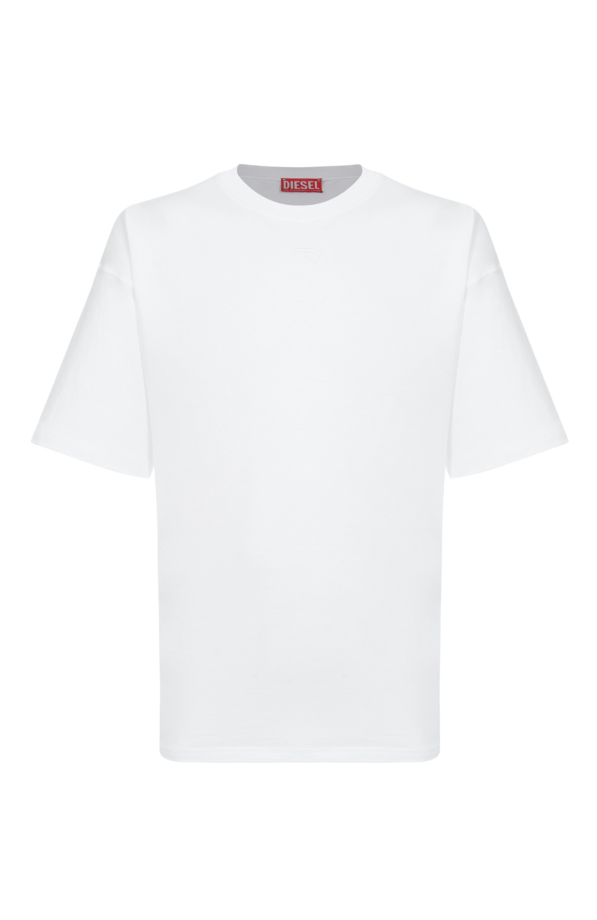 Хлопковая футболка DIESEL, арт. A21562/0PLAT, фото 1