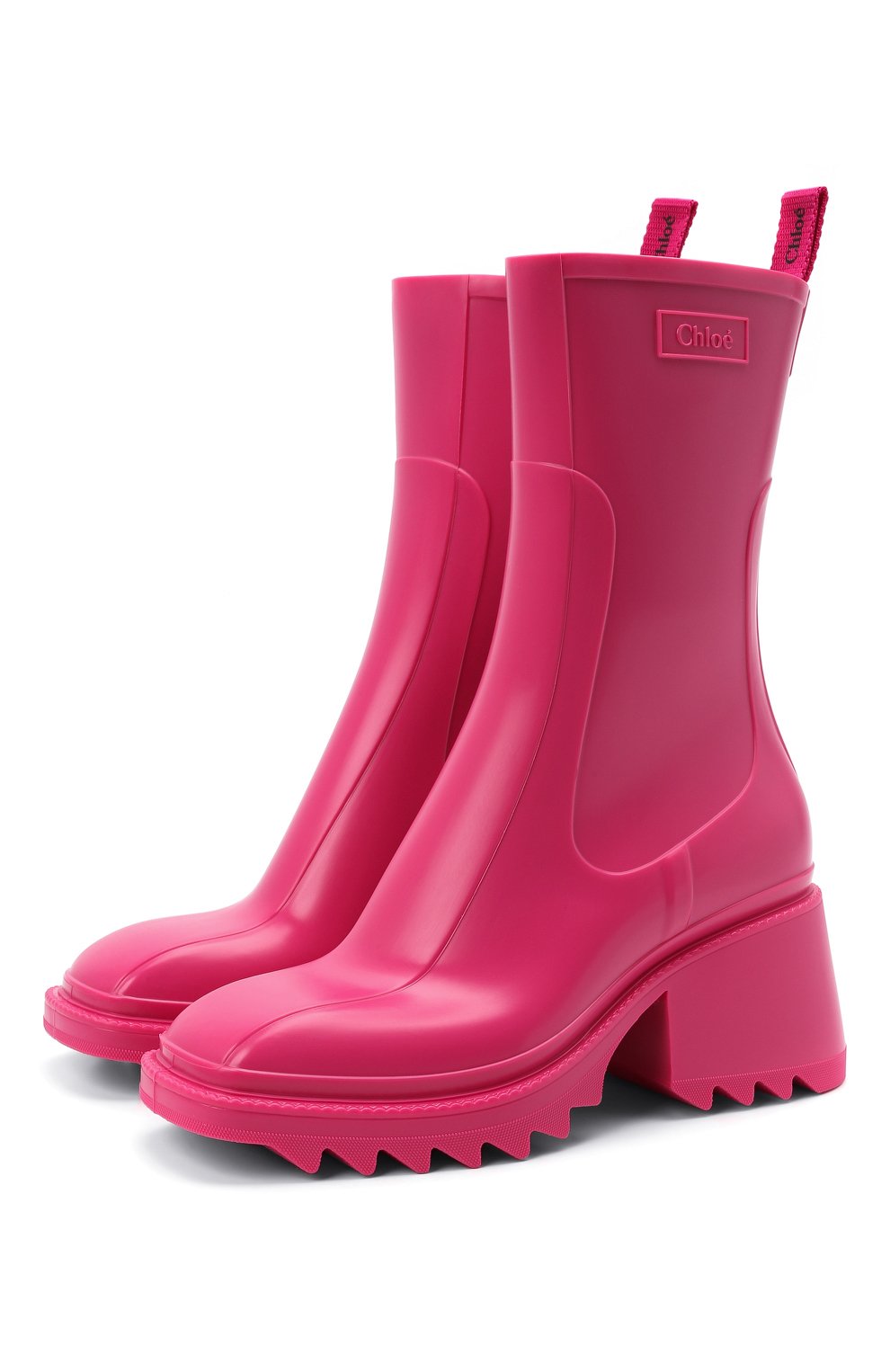 Резиновые ботильоны betty CHLOÉ, арт. CHC19W239G8, фото 1
