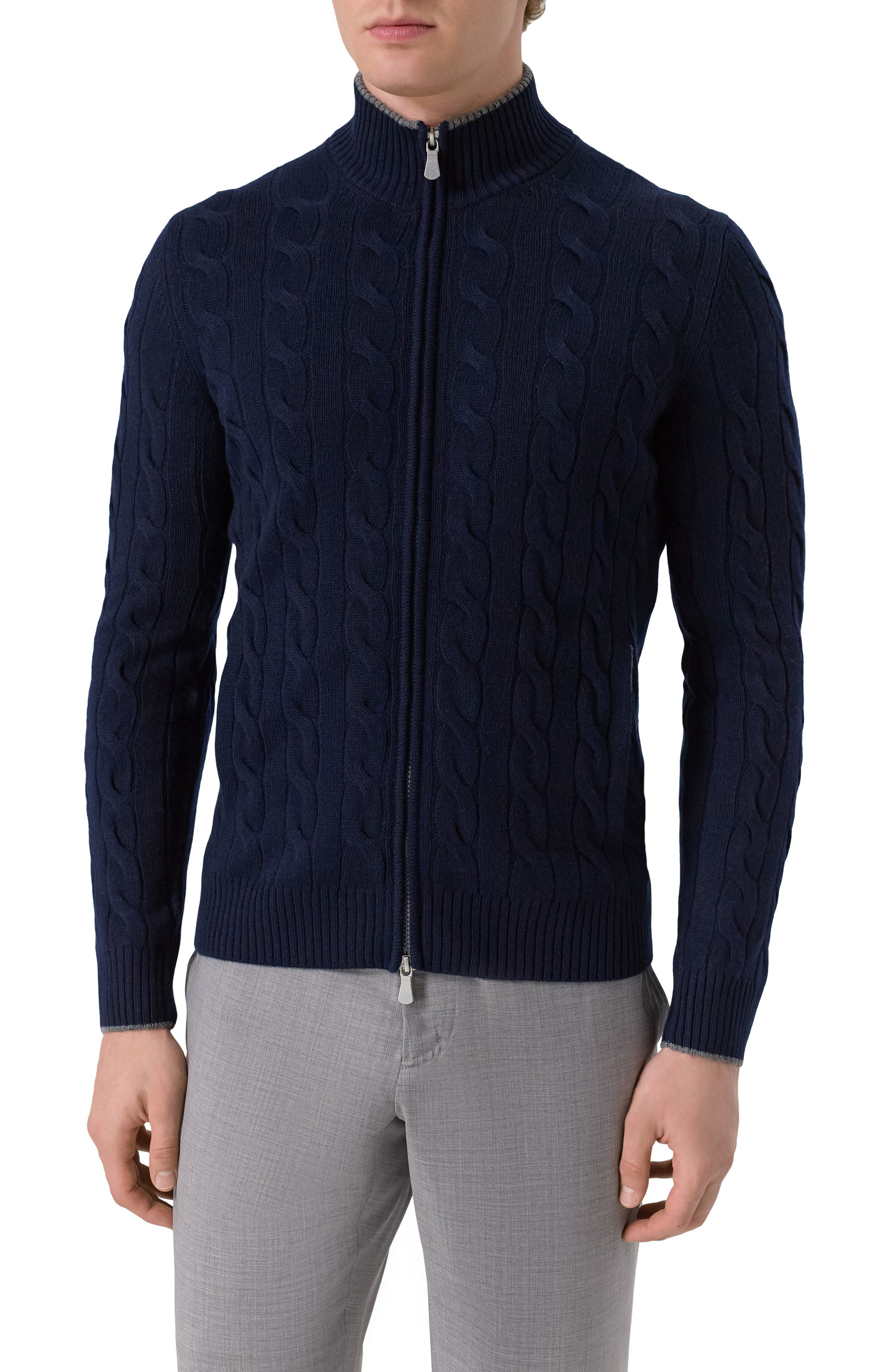 Кардиган из шерсти и кашемира GRAN SASSO, арт. 23161/19672, фото 3