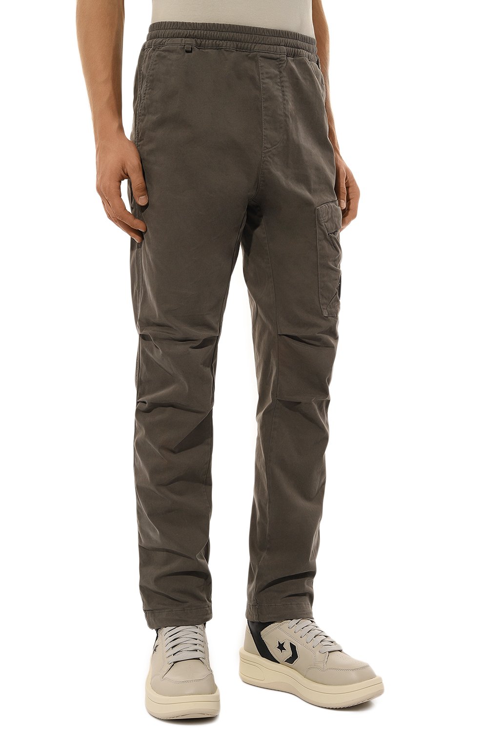 Хлопковые брюки C.P. COMPANY, арт. 17CMPA180A005529G, фото 3