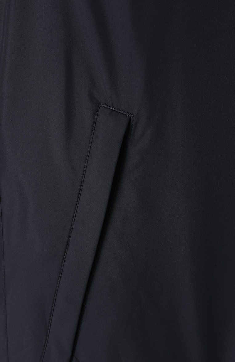 Мужской двусторонний жилет ZEGNA темно-синего цвета, арт. 7110B/E7T33 | Фото 6 (Материал утеплителя: Шерсть; Длина (верхняя одежда): Короткие; Мужское Кросс-КТ: жилеты-тонкие; Стили: Кэжуэл; Материал внешний: Синтетический материал)
