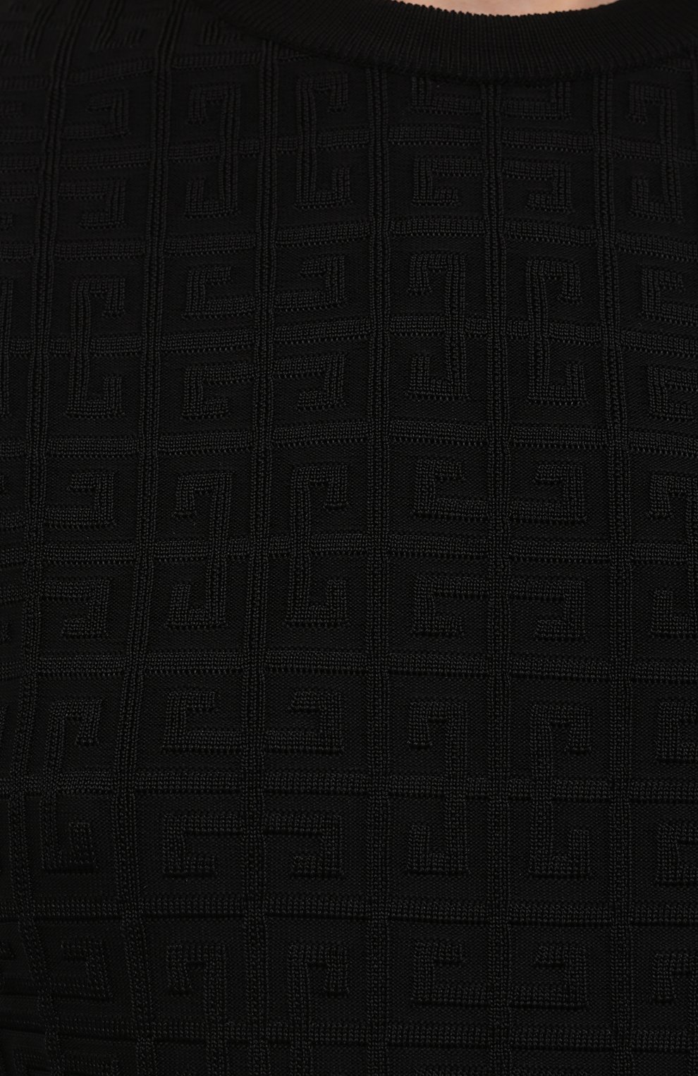Пуловер из вискозы GIVENCHY черного цвета по цене 99500 руб., арт. BW90D24ZA4, фото 5 Пуловер из вискозы GIVENCHY, арт. BW90D24ZA4, фото 5
