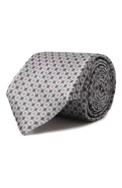 Мужской шелковый галстук CANALI, арт. 18/HS03693