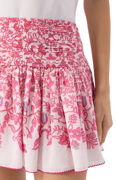 Хлопковая юбка POUPETTE ST BARTH, арт. WENR26UCMTWI, фото 5