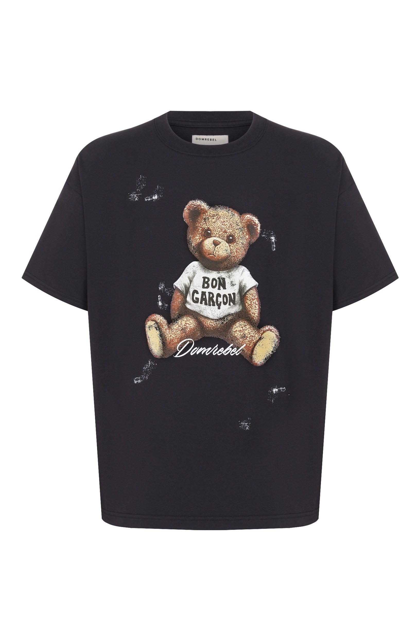Хлопковая футболка DOMREBEL, арт. M G00D BEAR/T-SHIRT, фото 1