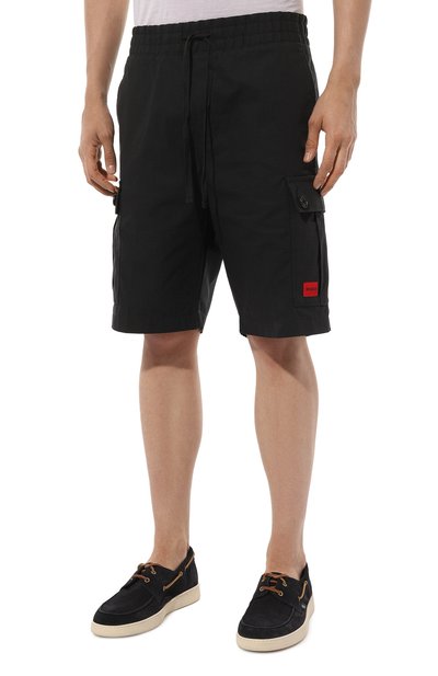 Хлопковые шорты HUGO, арт. 50510594, фото 3