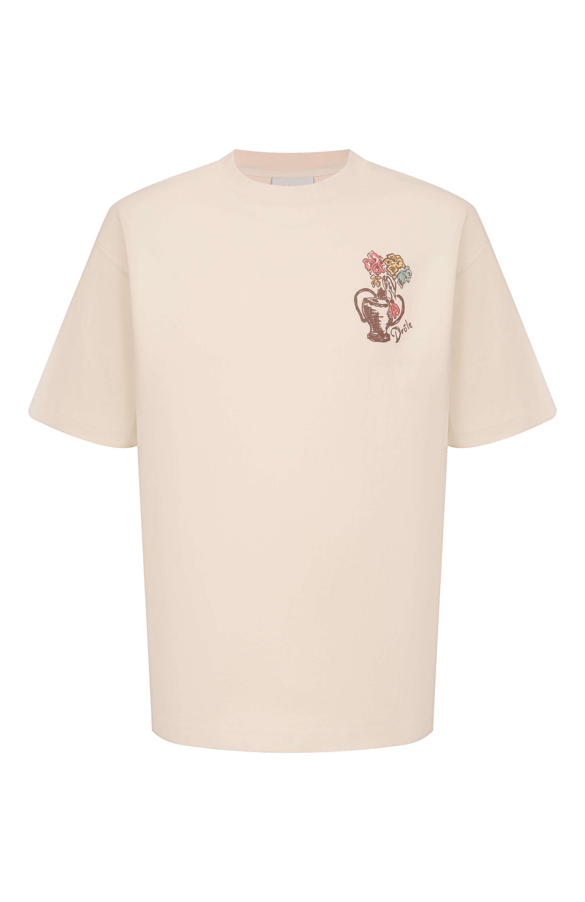 Хлопковая футболка DROLE DE MONSIEUR, арт. K-TS308-C0002-SD, фото 1