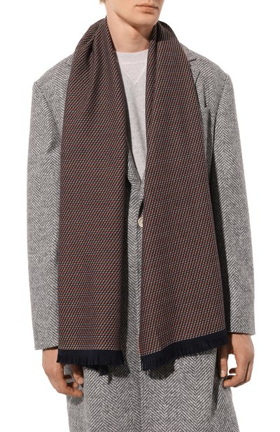 Шерстяной шарф PAUL&SHARK, арт. 13317005, фото 2