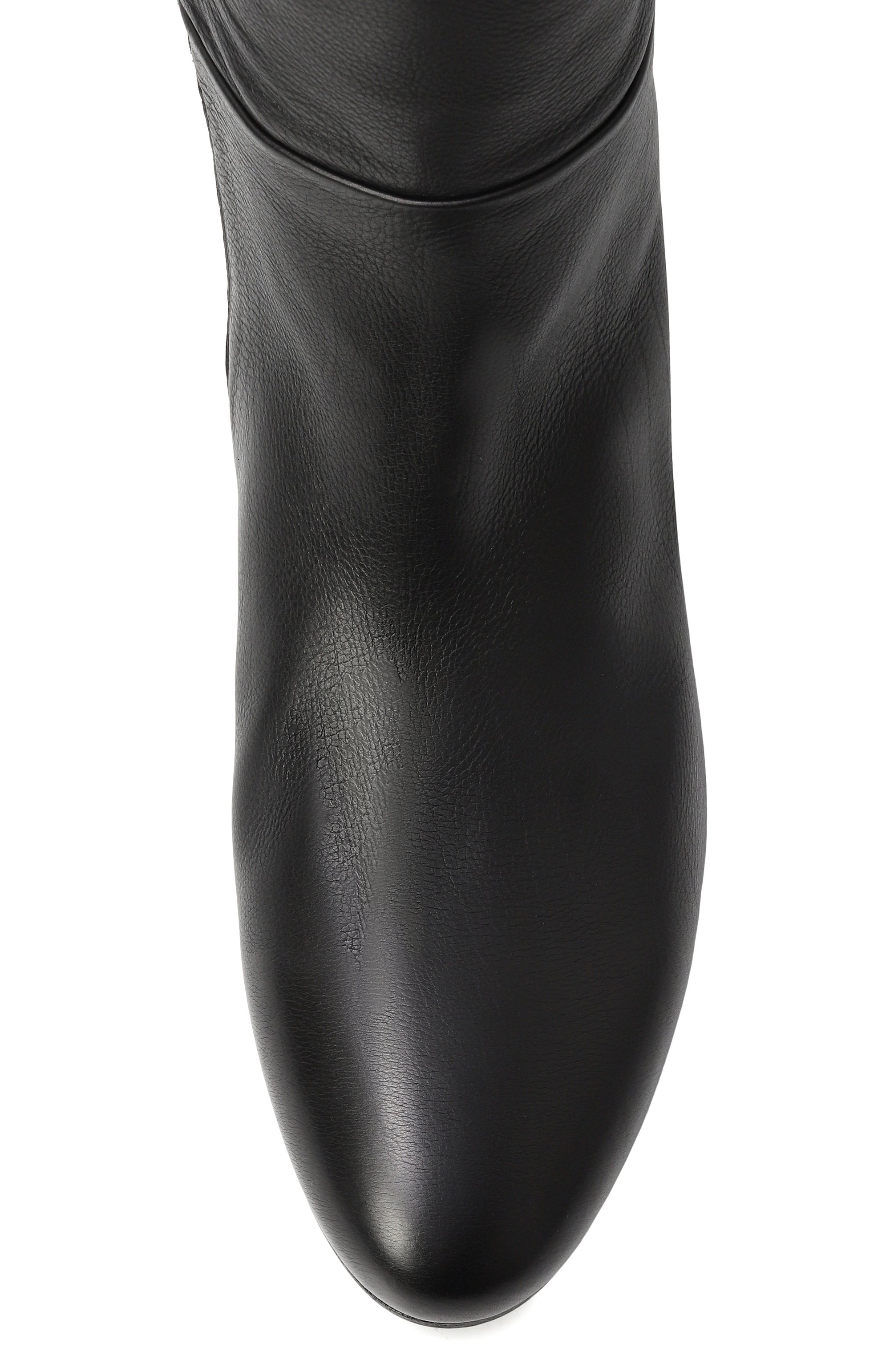 Кожаные ботфорты miniblocco MARSELL, арт. MW8641/P010, фото 6