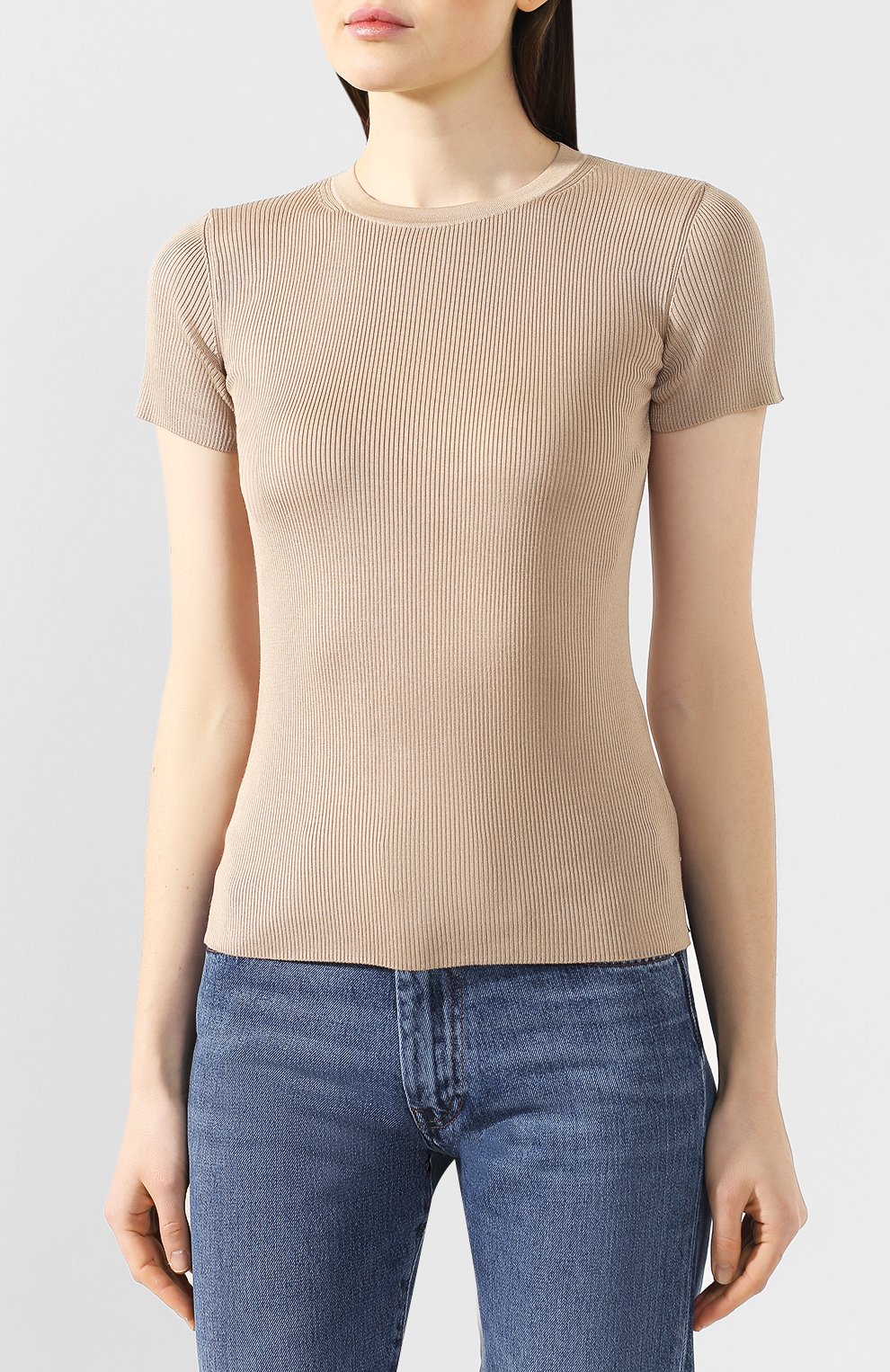 Шелковая футболка RALPH LAUREN, арт. 290710199, фото 3