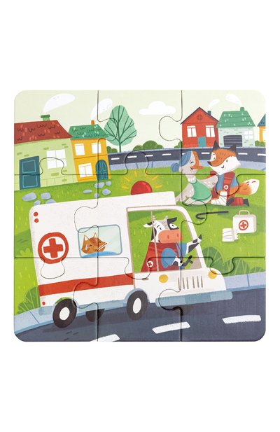 Пазл 4 в 1 спасательные машины HAPE разноцветного цвета по цене 3250 руб., арт. E1639_HP, фото 5 Пазл 4 в 1 спасательные машины HAPE, арт. E1639_HP, фото 5