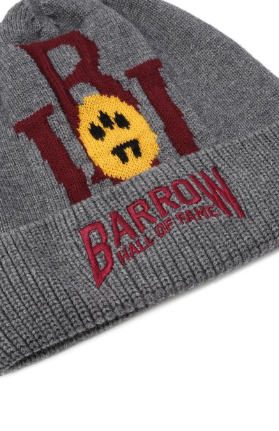 Шапка из шерсти и хлопка BARROW, арт. F5BKJUHT091, фото 3