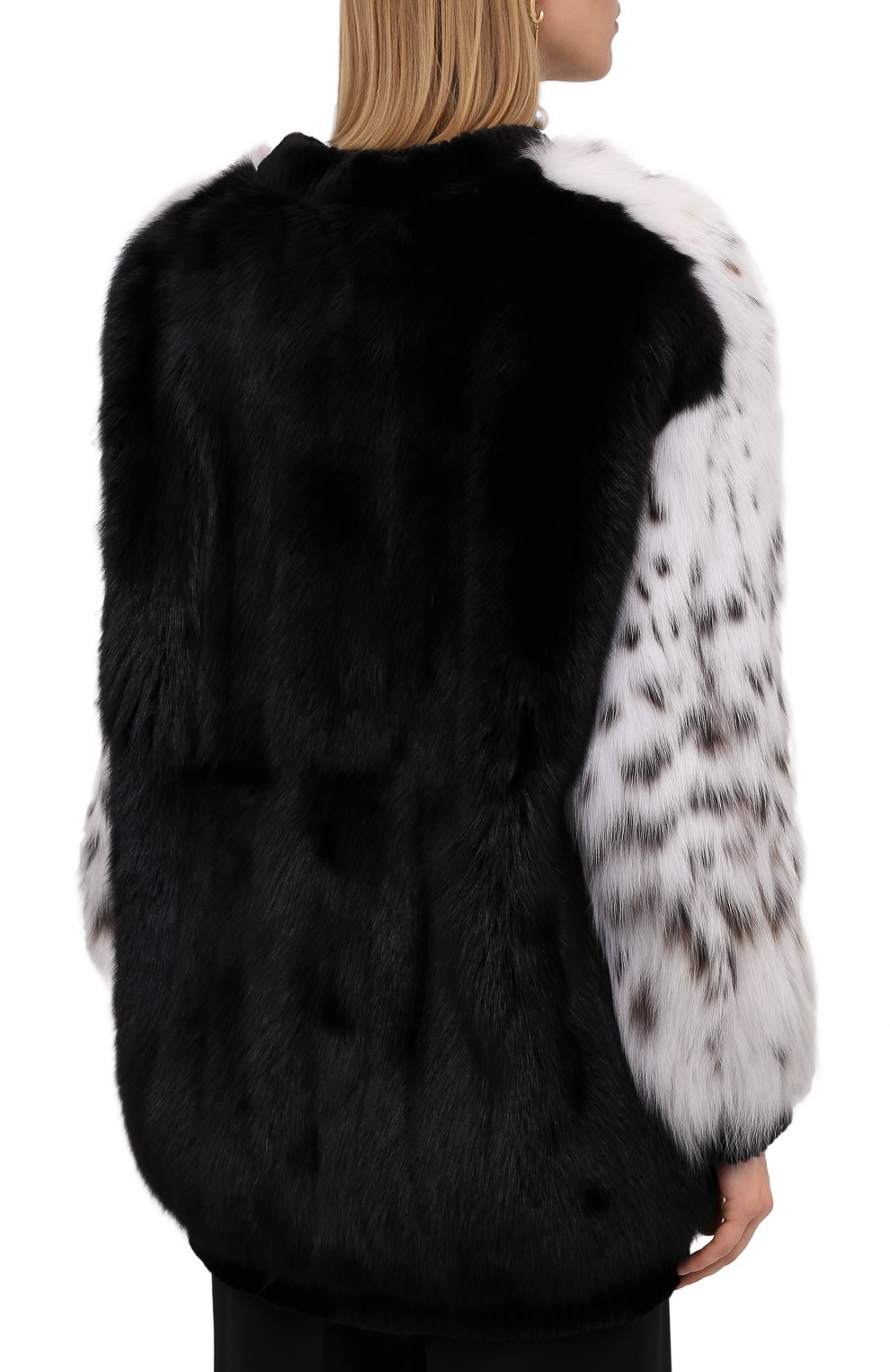 Кардиган из меха рыси и норки FENDI, арт. FNE40I A8QK, фото 4