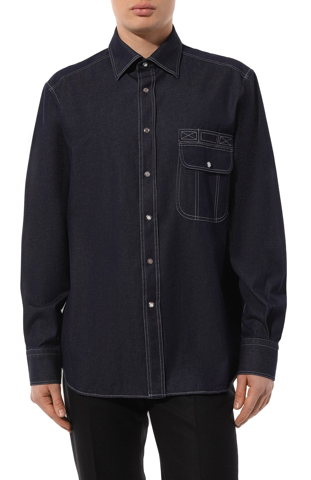 Джинсовая рубашка STEFANO RICCI, арт. MC006971/EX2506, фото 3