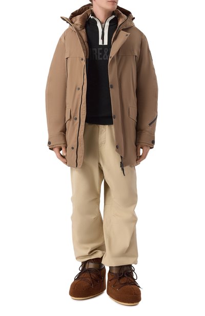 Текстильные сапоги icon low MOON BOOT темно-коричневого цвета по цене 37600 руб., арт. 80D1409700, фото 2 Текстильные сапоги icon low MOON BOOT, арт. 80D1409700, фото 2