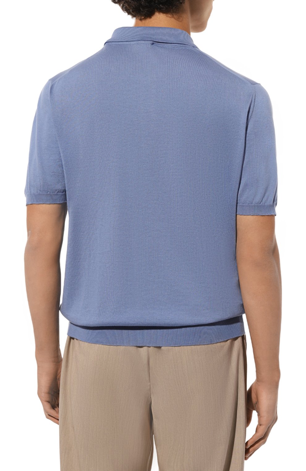 Хлопковое поло KITON, арт. UMKX33ZK2, фото 4